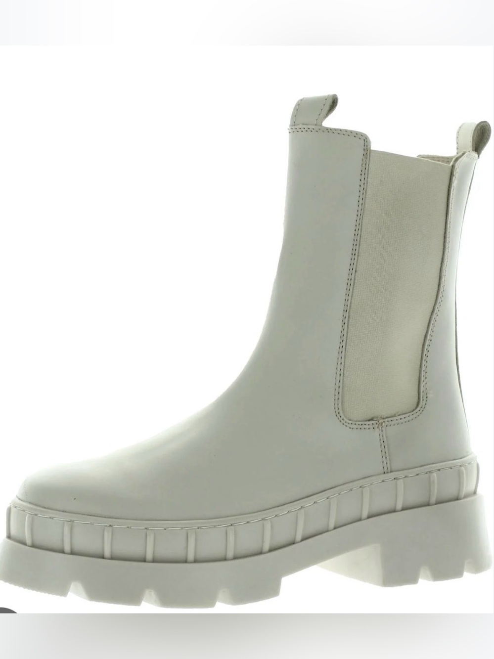 Steve Madden Barclay Chelsea Boot in Bone